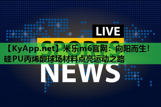 米乐m6官网:向阳而生!硅PU丙烯酸球场材料点亮运动之路