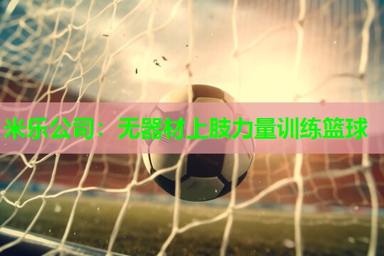 米乐公司:无器材上肢力量训练篮球