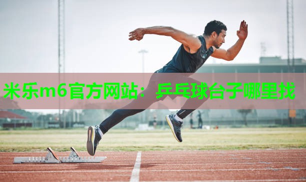 米乐m6官方网站:乒乓球台子哪里找
