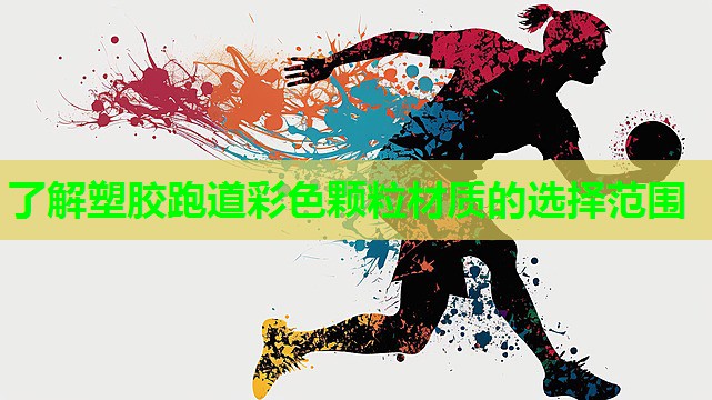 了解塑胶跑道彩色颗粒材质的选择范围